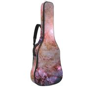 Eslifey Borsa per chitarra acustica vintage Let's Go for a Ride bicicletta tracolla regolabile custodia chitarra Gig Bag 40 41 42 pollici, Multicolore 3, 42.9x16.9x4.7 in, Organizer per borse