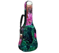 Eslifey Borsa per chitarra acustica vintage Old Grunge mappa del mondo, tracolla regolabile, custodia per chitarra da concerto 40 41 42 pollici, Multicolore 7, 42.9x16.9x4.7 in, Organizer per borse