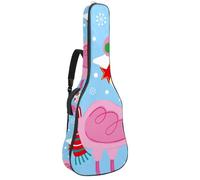 Eslifey Borsa per chitarra acustica violoncello strumenti musicali nera tracolla regolabile custodia per chitarra custodia da concerto 40 41 42 pollici, Multicolore 8., 42.9x16.9x4.7 in, Organizer per