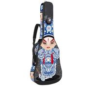 Eslifey Borsa per chitarra acustica violoncello strumenti musicali nera tracolla regolabile custodia per chitarra custodia da concerto 40 41 42 pollici, Multicolore 6., 42.9x16.9x4.7 in, Organizer per