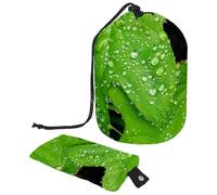 Eslifey Borsa per cosmetici da viaggio, borsa per il trucco a botte, borsa multifunzionale per articoli da toeletta con tasca portaoggetti rotonda, sfondo scuro senza tabacco, Multicolore 3,