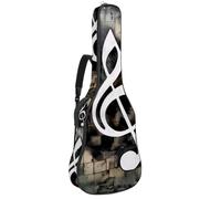 Eslifey Chitarra Acustica Borsa Chitarra Chimica Equazione Modello Tracolla Regolabile Custodia Chitarra Gig Bag 40 41 42 Pollici, Colore 2, 42.9x16.9x4.7 in