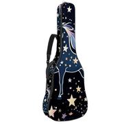 Eslifey Chitarra Acustica Borsa Chitarra Chimica Equazione Modello Tracolla Regolabile Custodia Chitarra Gig Bag 40 41 42 Pollici, Colore 4, 42.9x16.9x4.7 in