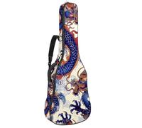 Eslifey Chitarra Acustica Borsa Chitarra Chimica Equazione Modello Tracolla Regolabile Custodia Chitarra Gig Bag 40 41 42 Pollici, Colore 7, 42.9x16.9x4.7 in