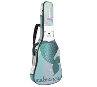 Eslifey Chitarra Acustica Borsa Sfondo Colore Tracolla Regolabile Chitarra Custodia Gig Bag 40 41 42 Pollice, Multicolore 6., 42.9x16.9x4.7 in, Organizer per borse
