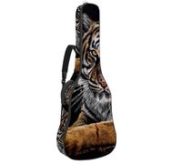 Eslifey Custodia per chitarra acustica, colore rosa puro, tracolla regolabile, custodia per chitarra da 40 41 42 pollici, Multicolore 6., 42.9x16.9x4.7 in, Organizer per borse