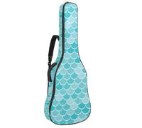 Eslifey Custodia per chitarra acustica con farfalla e pittura a olio floreale, tracolla regolabile, custodia per chitarra da 40 41 42 pollici, Multicolore 3, 42.9x16.9x4.7 in, Organizer per borse
