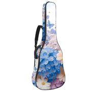 Eslifey Custodia per chitarra acustica con motivo retrò a libreria, tracolla regolabile, custodia per chitarra da 40 41 42 pollici, Colore 6, 42.9x16.9x4.7 in