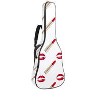 Eslifey Custodia per chitarra acustica fantasy, unicorno, nuvola, mandala, blu, bianco, con tracolla regolabile, custodia per chitarra da concerto da 40 41 e 42 pollici, Colore 7, 42.9x16.9x4.7 in