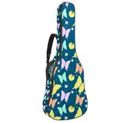 Eslifey Custodia per chitarra acustica I Need More Space, viola, tracolla regolabile, custodia per chitarra da 40 41 42 pollici, Multicolore 8., 42.9x16.9x4.7 in, Organizer per borse