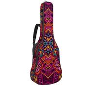 Eslifey Custodia per chitarra acustica I Need More Space, viola, tracolla regolabile, custodia per chitarra da 40 41 42 pollici, Multicolore 6., 42.9x16.9x4.7 in, Organizer per borse