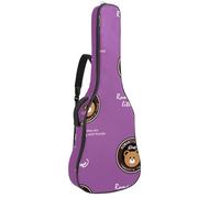 Eslifey Custodia per chitarra acustica moderna con unicorno, fatine dei cavalli, tracolla regolabile, custodia per chitarra da 40 41 e 42 pollici, Multicolore 8., 42.9x16.9x4.7 in, Organizer per borse