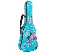 Eslifey Custodia per chitarra acustica retrò etnica mandala delfini tracolla regolabile custodia per chitarra custodia per chitarra 40 41 42 pollici, Multicolore 3, 42.9x16.9x4.7 in, Organizer per