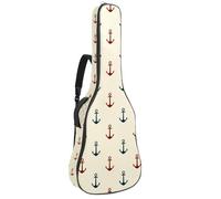 Eslifey Custodia per chitarra acustica Tiger Animal Stare Teeth Wild Tracolla regolabile Custodia per chitarra Gig Bag 40 41 42 pollici, Multicolore 8., 42.9x16.9x4.7 in, Organizer per borse