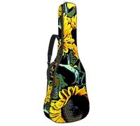 Eslifey Custodia per chitarra acustica Tiger Animal Stare Teeth Wild Tracolla regolabile Custodia per chitarra Gig Bag 40 41 42 pollici, Multicolore 4., 42.9x16.9x4.7 in, Organizer per borse