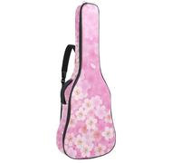 Eslifey Custodia per chitarra acustica, verde e blu, con fogliame, tracolla regolabile, custodia per chitarra da 40 41 e 42 pollici, Multicolore 4., 42.9x16.9x4.7 in, Organizer per borse
