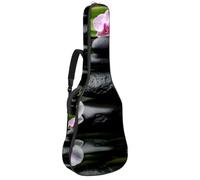 Eslifey Custodia per chitarra acustica Zen basalto e orchidea con tracolla regolabile da 40 41 42 pollici, Multicolore, 42.9x16.9x4.7 in, Organizer per borse