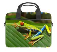 Eslifey Divertente bradipo tucano serpente modello Laptop Case Bag Sleeve Borsa a tracolla portatile Messenger valigetta w/Strap Handle, 13 14 pollici, Multicolore 5., 11x14.5x1.2in /28x36.8x3 cm