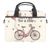 Eslifey Divertente bradipo tucano serpente modello Laptop Case Bag Sleeve Borsa a tracolla portatile Messenger valigetta w/Strap Handle, 13 14 pollici, Multicolore 3., 11x14.5x1.2in /28x36.8x3 cm