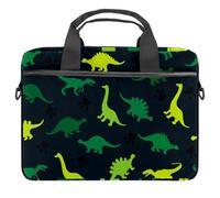 Eslifey Divertente bradipo tucano serpente modello Laptop Case Bag Sleeve Borsa a tracolla portatile Messenger valigetta w/Strap Handle, 13 14 pollici, Multicolore 8., 11x14.5x1.2in /28x36.8x3 cm