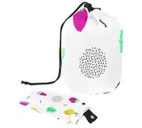 Eslifey Grande borsa di trucco del cordone del barilotto, borsa cosmetica portatile di viaggio del modello dei frutti compone la, Multicolore, 9.9x6.9in/25.2x17.6cm