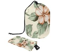 Eslifey Grande borsa di trucco del cordone del barilotto, borsa cosmetica portatile di viaggio del paesaggio del tramonto del cavallo che corre la, Multicolore 8., 9.9x6.9in/25.2x17.6cm