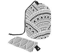 Eslifey Grande borsa per il trucco con coulisse, borsa per cosmetici da viaggio con orsetto carino e cuore d'amore, borsa organizer portatile per trucco, Multicolore 4., 9.9x6.9in/25.2x17.6cm