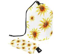 Eslifey Grande borsa per il trucco con coulisse, borsa per cosmetici da viaggio con pianeti spaziali, universo, spazio, sole, borsa organizer per trucco, Multicolore 4., 9.9x6.9in/25.2x17.6cm