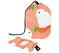 Eslifey Grande borsa per il trucco con coulisse, con campi di fiori e mulino a vento, borsa per cosmetici da viaggio portatile, Multicolore 2., 9.9x6.9in/25.2x17.6cm