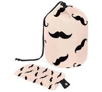 Eslifey Grande borsa per il trucco con coulisse, testa di unicorno con corona di fiori oro rosa glitter corno modello viaggio borsa cosmetica portatile borsa organizer per trucco, Multicolore 10.,