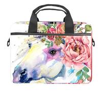 Eslifey Home Sweet Home - Borsa per computer portatile, borsa a tracolla portatile con manico a tracolla, 13 14 pollici, Multicolore 8., 11x14.5x1.2in /28x36.8x3 cm
