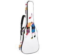 Eslifey Seacoast - Borsa per chitarra acustica con tracolla regolabile, pittura a olio, 40 41 42 pollici, Colore 10, 42.9x16.9x4.7 in