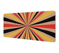 Eslifey Tappetino per mouse extra large, colorato Boom Cool tappetino per mouse esteso da scrivania con base in gomma antiscivolo, protezione per gamer, ufficio e casa, 40 x 89,5 cm