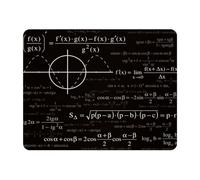 Eslifey Tappetino per mouse rettangolare, con equazione matematica e fisica, con base in gomma antiscivolo, protezione per gamer, ufficio e casa, 28 x 22,9 cm