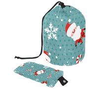 Eslifey Trousse da viaggio per cosmetici a cilindro, borsa multifunzionale per articoli da toeletta con tasca portaoggetti rotonda, motivo con gatto fortunato Maneki-Neko seduto con fiori, Multicolore