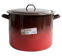 Esmaltaciones la Star Fire - Pentola Alta con Coperchio, 30 cm, 16 l