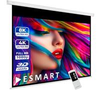 ESMART Professionale MIMOTO Schermo del motore 244 x 183 cm (120") 4:3 | Telecomando programmabile | Dello schermo di proiezione del proiettore elettrico per home cinema LCD LED