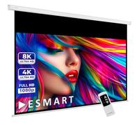 ESMART Professionale MIMOTO Schermo del motore per luce diurna GRIGIO 244 x 137cm (110") 16:9 Telecomando programmabile | Dello schermo di proiezione del proiettore elettrico per home cinema LCD LED