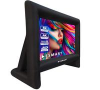 ESMART Public AIR 16 schermo gonfiabile, largh. totale 378 cm, telo: bianco