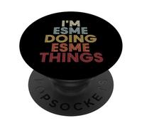 Esme Name Esme Personalized Name First Given PopSockets PopGrip Adesivo