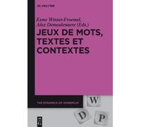 Esme Winter-Froemel Jeux de mots, textes et contextes (Tascabile)