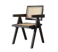 esmen 2 sedie da pranzo in finto rattan, comode poltrone for sala da pranzo moderna, camera da letto, soggiorno, sala da lettura
