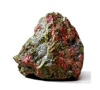 esmen Base per Bastoncini di incenso in Cristallo Naturale Pietra Grezza, 14 Colori, Porta-incenso per aromaterapia, Ornamento da Tavolo per casa, 3-5cm/1.2-2.0in(Reddish Brown)
