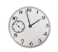 esmen Guarda Il quadrante Manuale Digitale + Mani 38,8 mm Faccia di Orologio Non Luminosa Adatta per Il Movimento ETA 6497 e ST3600 Quadrante dell'orologio
