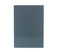 esmen Notebook A5 in pelle PU retrò, copertina morbida rilegatura a spirale con doppi segnalibri, design piatto a 180°, diario dei verbali delle riunioni(Blauw,14.5 * 21cm)
