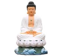 esmen Resin Cai Three Treasures Buddha Statue, Town House Evil Spirits Craft Ornament Decor