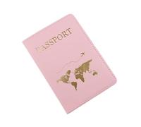 ESMENATZLS Copertura passaporto per coppia innamorata, aereo semplice, per donne e uomini, regalo di nozze alla moda, 18 EU, One Size
