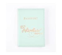ESMENATZLS Donne Uomini Lettera Amante Passaporto Cover Uomini Donne Viaggio Passaporto Custodia In Pelle Carino Passaporto Portafoglio Borsa Ragazza Porta Carte, Blu, Taglia unica