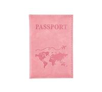 ESMENATZLS Donne Uomini Lettera Amante Passaporto Cover Uomini Donne Viaggio Passaporto Custodia In Pelle Carino Passaporto Portafoglio Borsa Ragazza Porta Carte, bianco, Taglia unica