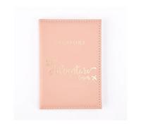 ESMENATZLS Donne Uomini Lettera Amante Passaporto Cover Uomini Donne Viaggio Passaporto Custodia In Pelle Carino Passaporto Portafoglio Borsa Ragazza Porta Carte, Marrone, Taglia unica